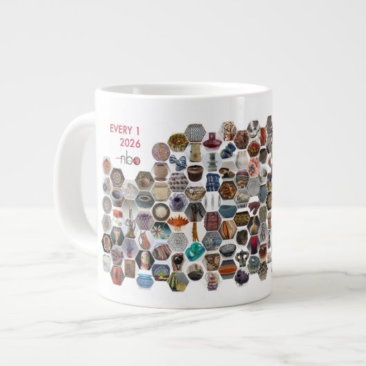 Jeder 1 2026 JUMBO Becher Jumbo-Tasse (Vorderseite Links)