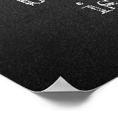 Jeder Anfang ist harte Zitatkohle Poster (Ecke)