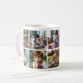 Jeder Anlass 10 Foto Personalisiert Kinder und Erw Kaffeetasse (Vorderseite Links)