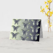 Jeder Anlass Butterfly Graphic Blank Karte (Gelbe Blume)