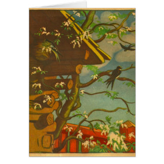 jeder Anlass, retro schwedische Gefühlskarte