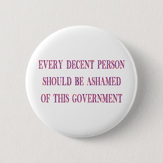 Jeder anständige Mensch Button (Vorderseite)