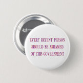 Jeder anständige Mensch Button (Vorne & Hinten)