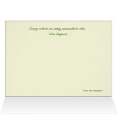 Jeder Ausgang ist ein Eintrag woanders (Innenansicht Horizontal (Oben))