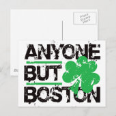 Jeder außer Boston! Postkarte (Vorne/Hinten)