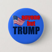 Jeder außer Trump Button (Vorderseite)