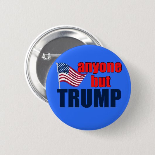 Jeder außer Trump Button (Vorne & Hinten)