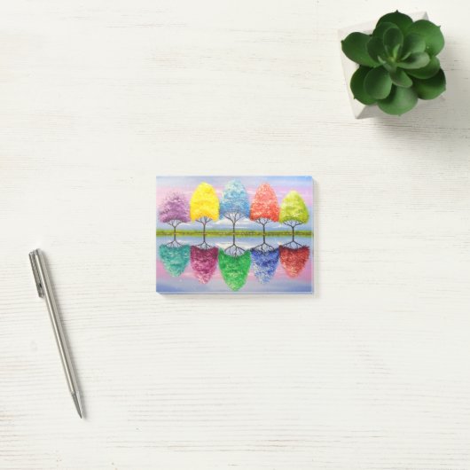 Jeder Baum hat seine eigene Geschichte Post-it Klebezettel (Büro)