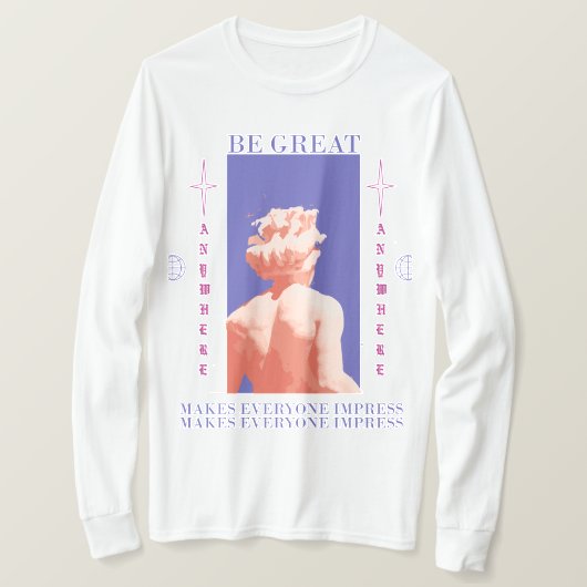 Jeder beeindruckt T-Shirt (Design vorne)