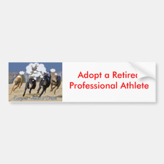 Jeder benötigt einen Traum Autoaufkleber