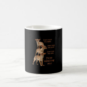 Jeder Biss, den du nimmst, Hungerhund, Chihuahua Kaffeetasse