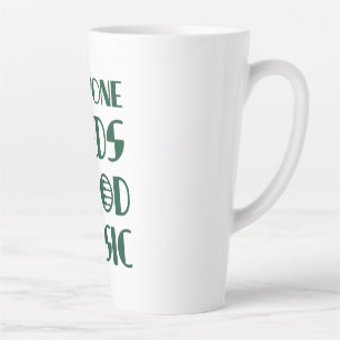 Jeder braucht gute Musik Milchtasse
