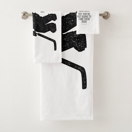 Jeder braucht Ziele (Hockey) Badhandtuch Set (Insitu)