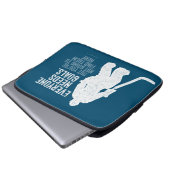 Jeder braucht Ziele (Hockey) Laptopschutzhülle (Vorne Knopf)
