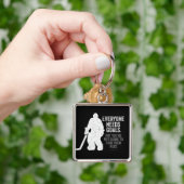 Jeder braucht Ziele (Hockey) Schlüsselanhänger (Hand)