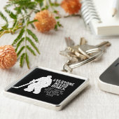 Jeder braucht Ziele (Hockey) Schlüsselanhänger (Seite)