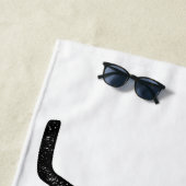 Jeder braucht Ziele (Hockey) Strandtuch (Beispiel)