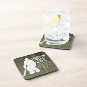 Jeder braucht Ziele (Hockey) Untersetzer (Rechte Seite)