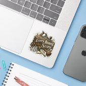 Jeder Brett hat eine Geschichte Kaffeetasse Aufkleber (Laptop mit iPhone)