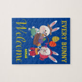 "JEDER BUNNY" PUZZLE PERSONALISIERT (Horizontal)