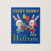 "JEDER BUNNY" PUZZLE PERSONALISIERT (Vertikal)