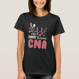 Jeder Bunny's ist Lieblings-CNA-Geschenk Niedlich  T-Shirt