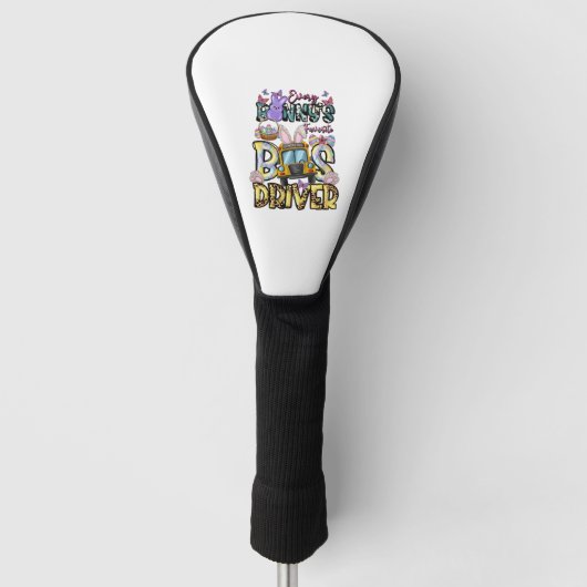 Jeder Bunny's Lieblings-Bustaucher Golf Headcover (Vorderseite)