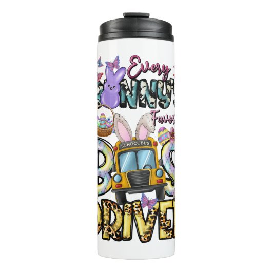 Jeder Bunny's Lieblings-Bustaucher Thermosbecher (Vorderseite)