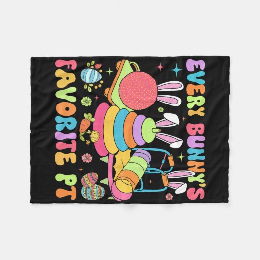 Jeder Bunny's Lieblings-Pt Fleecedecke (Vorderseite (Horizontal))