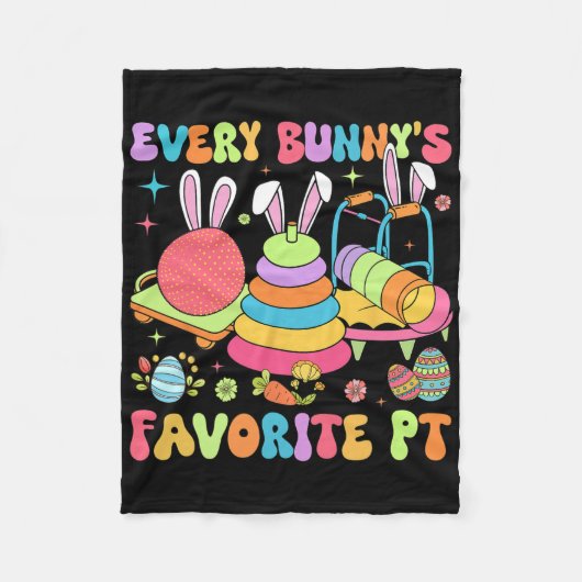Jeder Bunny's Lieblings-Pt Fleecedecke (Vorderseite)