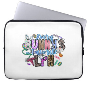 Jeder Bunnys liebt LPN Laptopschutzhülle