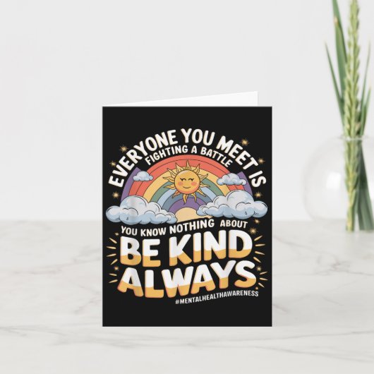 Jeder, den Sie treffen, kämpft gegen eine Schlacht Karte (Vorderseite)