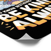 Jeder, den Sie treffen, kämpft gegen eine Schlacht Poster (Ecke)