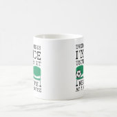 Jeder denkt, ich sei nett kaffeetasse (Mittel)