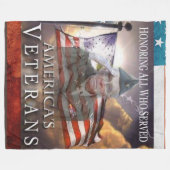 JEDER, DER DIENTE FLEECEDECKE (Vorderseite (Horizontal))