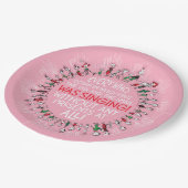 Jeder, der in Who Ville herunter geht Pappteller (Schrägansicht)