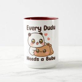 Jeder Dudu braucht eine Bubu Panda Tasse l Niedlic