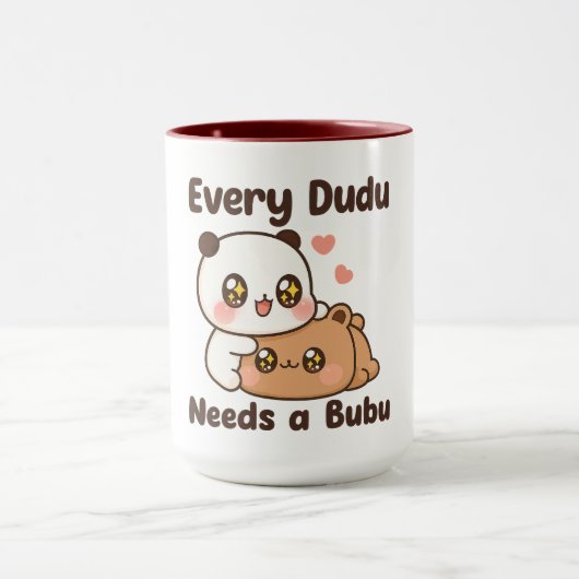 Jeder Dudu braucht eine Bubu Panda Tasse l Niedlic (Zentrum)