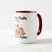 Jeder Dudu braucht eine Bubu Panda Tasse l Niedlic (VorderseiteRechts)