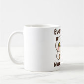 Jeder Dudu braucht einen Bubu Panda Becher l Cute Kaffeetasse (Links)