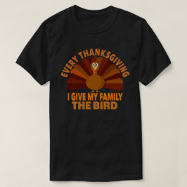 Jeder Erntedank, den ich meiner Familie ein Vogelg T-Shirt