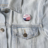 Jeder Erwachsene für das Button der Präsidentschaf (Beispiel)