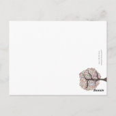 Jeder Fall Dankeschön Wertungskarte Postkarte (Rückseite)