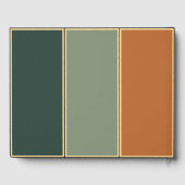 Jeder Fall des Gastbuches Real Foil Gästebuch (Rückseite)