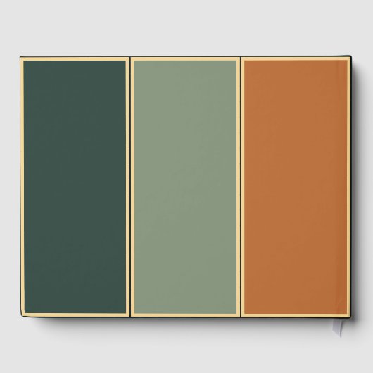 Jeder Fall des Gastbuches Real Foil Gästebuch (Rückseite)