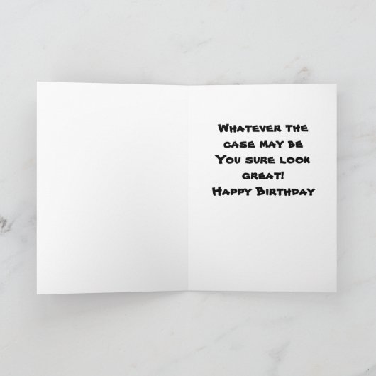 JEDER FALL KANN DIE KARTE "SPASS DES ANWALTS" SEIN (Innenseite)