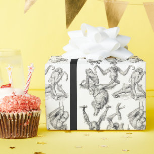 Jeder Fall Orangutan Niedlich Ape Geschenkpapier