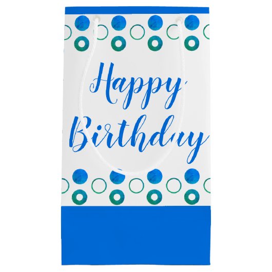 Jeder Fall Polka-dot Design Kleine Geschenktüte (Vorderseite)