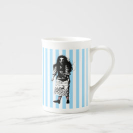 JEDER FARBSTRIPE-Puppencup Porzellantasse