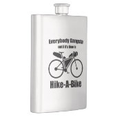 Jeder Gangsta, bis es Zeit ist zu wandern Flachmann (Rechts)